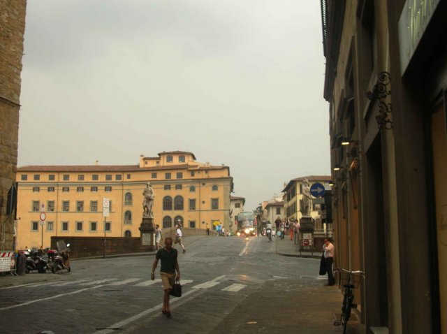 Le second pont principal du centre de Florence sur l Arno
