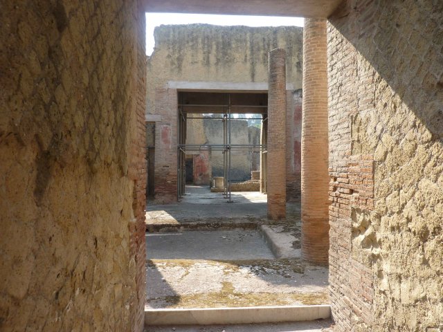 Photos de long couloir d'habitation Herculanum