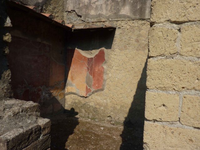 images mur en restauration Herculanum