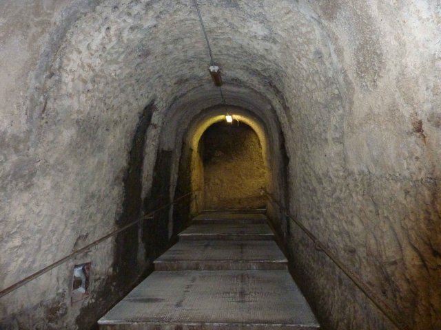 Photos tunel  Herculanum