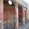 Photos colonne et mour romain Herculanum