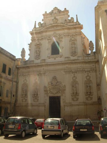 une église dans Lecce