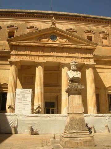 édifice de Lecce dans les Pouilles