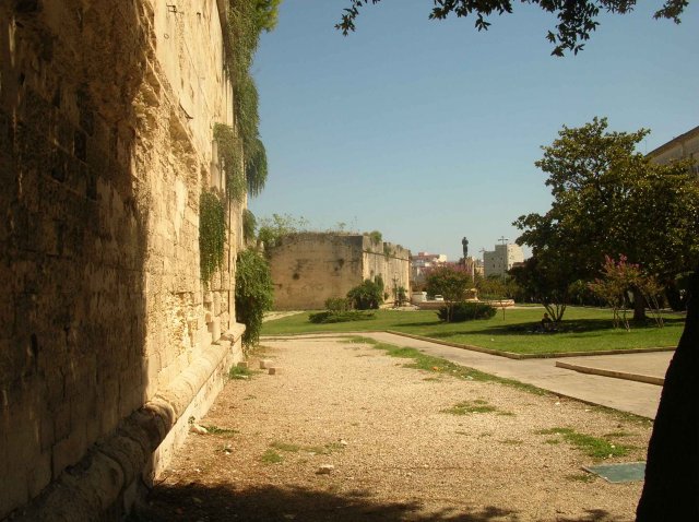 visite des remparts de Lecce