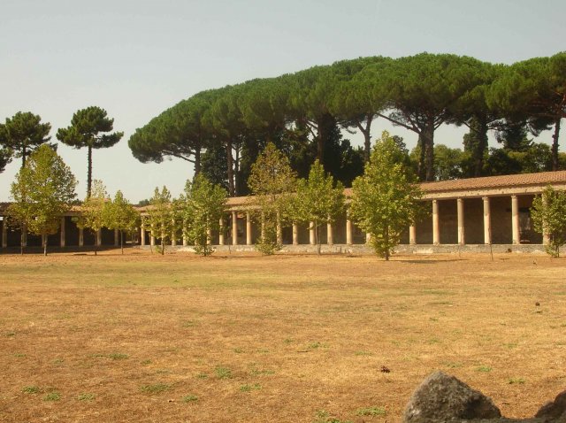 Photos des magnifiques colonnes dans Pompei