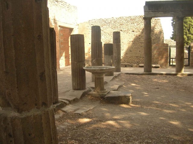 Photos grand patio de Pompei