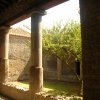Image de cours intérieur d'une maison de Pompei