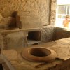 Amphore et intérieur de maison à Pompei