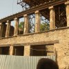 Edifice à 2 étages en cours de restauration à Pompei