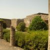 Colonnes et maisons de Pompei