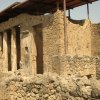 Edifices en cours de restauration dans la cité romaine de Pompei