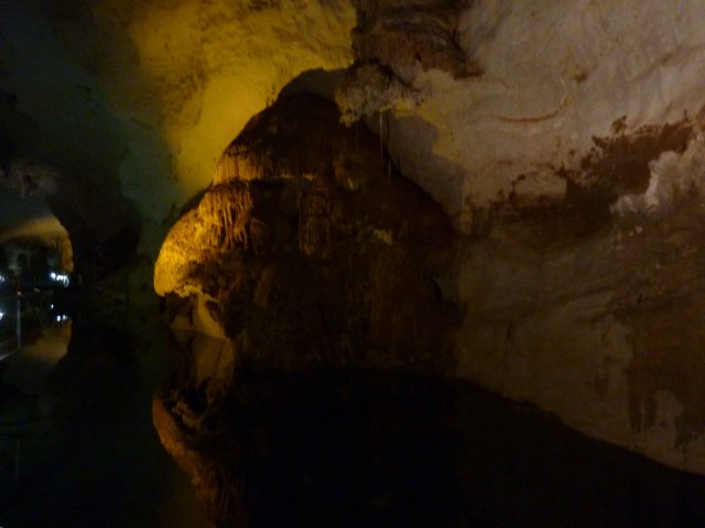 Photos passage de grottes vers Cala Gonone