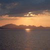 Photos de la côte Nord de Sardaigne au coucher du soleil