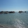 fin de journée sur une plage en Italie