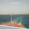 vue de la Sicile depuis le ferry 