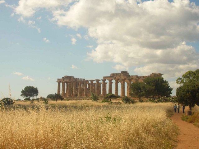 Image de temple grecque à Segeste