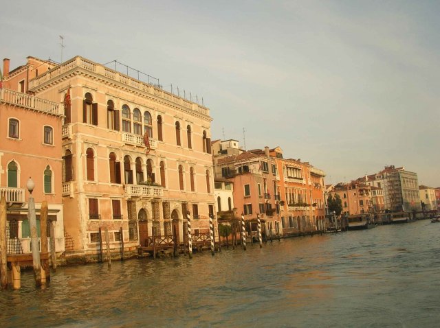 Venise avec vue du vaporetto