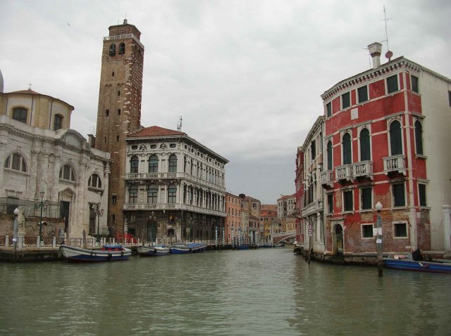 Venise est une ville sur l'eau