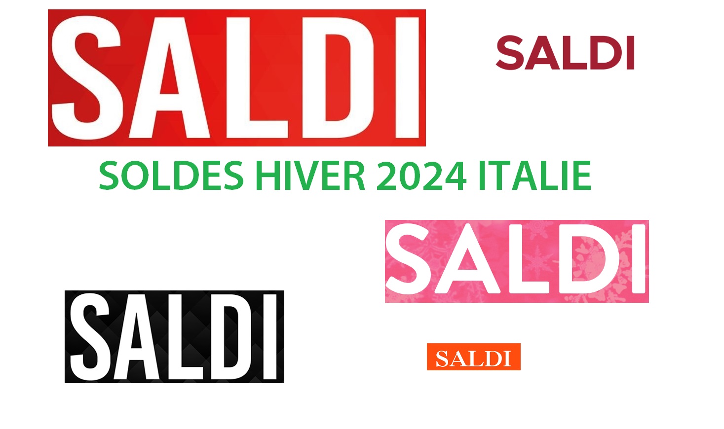 Les soldes d'hiver 2025 en Italie