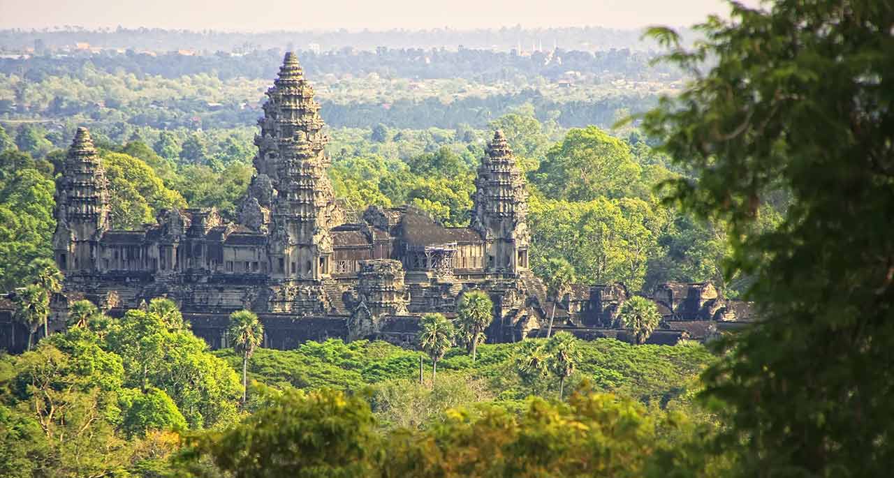magnifique temple du Cambodge