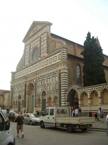 Photo du duomo de Florence de cote