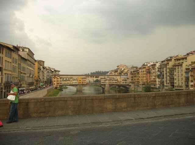 Le superbe pont des bijoutier a Florence