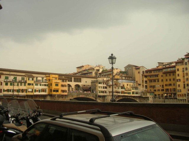 Photo du ponte vecchio de Florence
