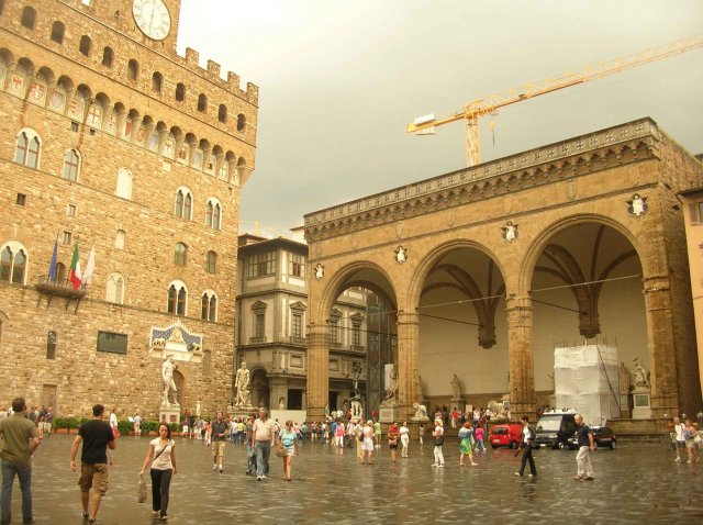 Palais et arcade de Florence