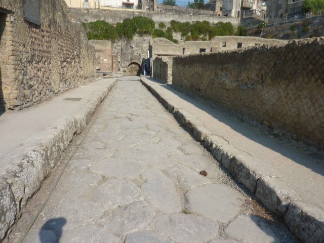 Vue de la rue Herculanum