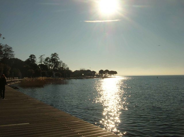 Photos soleil sur le Lac de Garde