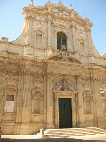 magnifique église de Lecce