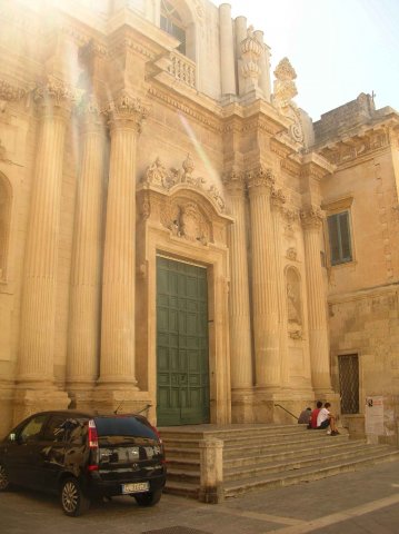 une des églises de Lecce