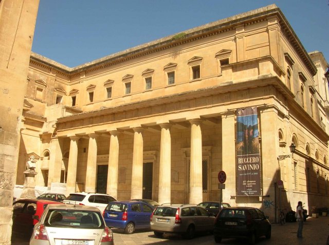 belles arcades dans Lecce