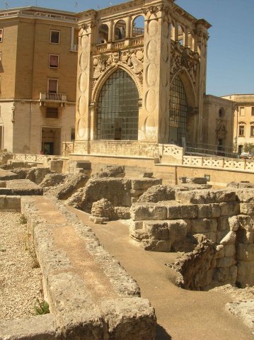 vestiges romains de Lecce