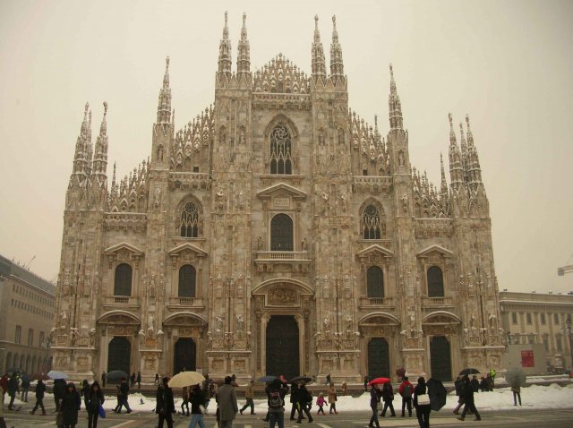 la cathédrale de Milan