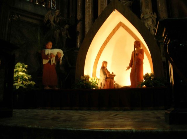 crèche en Italie du Nord