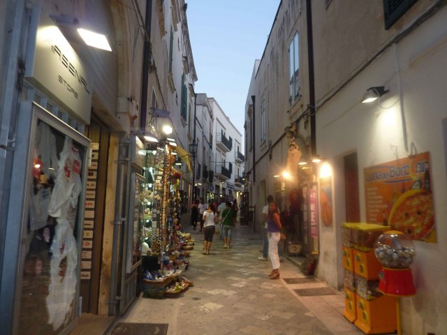 Images de rues dans les pouilles