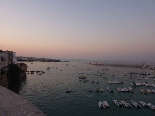 Photos du petit port de Otranto