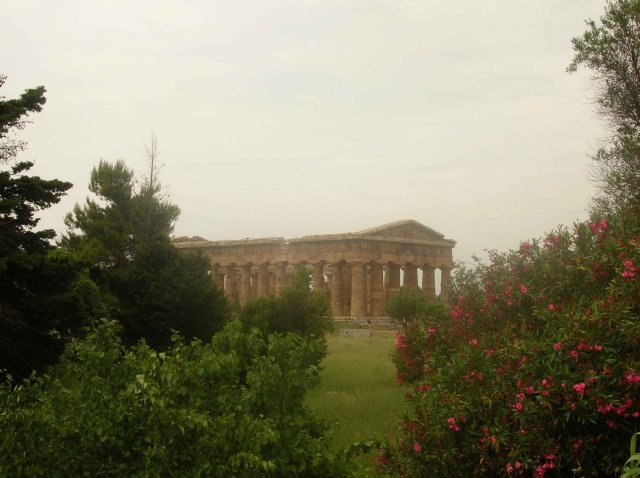 Photos de temples romains dans Paestum