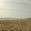 Photos de la grande plage de Paestum en face de la peninsule amalfitaine