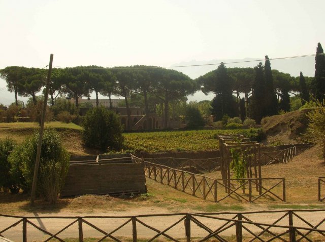 Vue du théâtre de Pompei