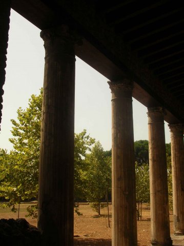 Colonne de Pompei dans un excellent état