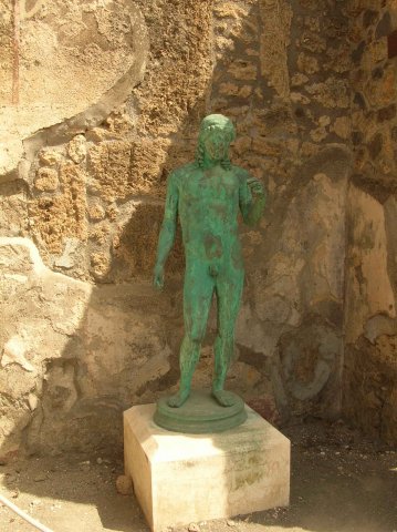 Statut romaine de Pompei