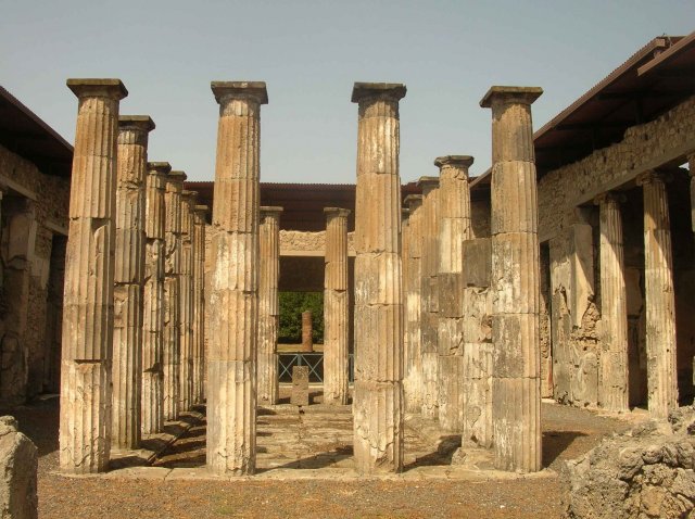 Colonne romaine de Pompei