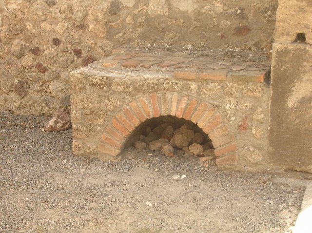 Ancien four dans Pompei