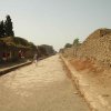 Photos Pompei avec ses rues pavées