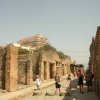 Photos de rue principale de Pompei