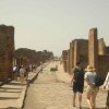 la plus grande et plus fréquantée rue de Pompei
