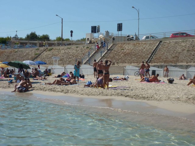 plages vers les pouilles