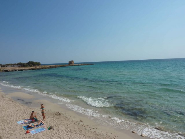 Belles plages du sud Italie